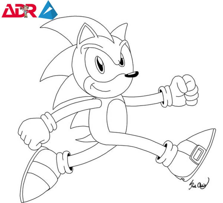 Vẽ Sonic không hề khó với bài hướng dẫn cách vẽ chi tiết 9 Sonic Di dao 1