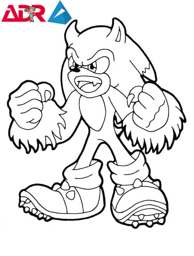 Vẽ Sonic không hề khó với bài hướng dẫn cách vẽ chi tiết 13 Sonic nguoi soi 1