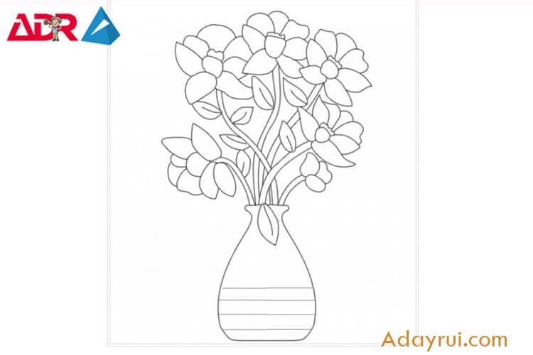 Binh hoa mang phong cach nhe nhang 1