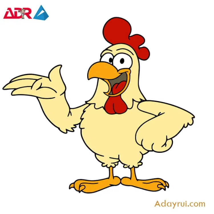 Các bước Vẽ con gà đơn giản và những ý tưởng vẽ bằng tranh mẫu