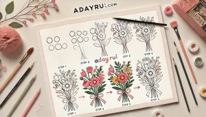 Giới thiệu tổng quan và chuẩn bị dụng cụ vẽ bó hoa đơn giản