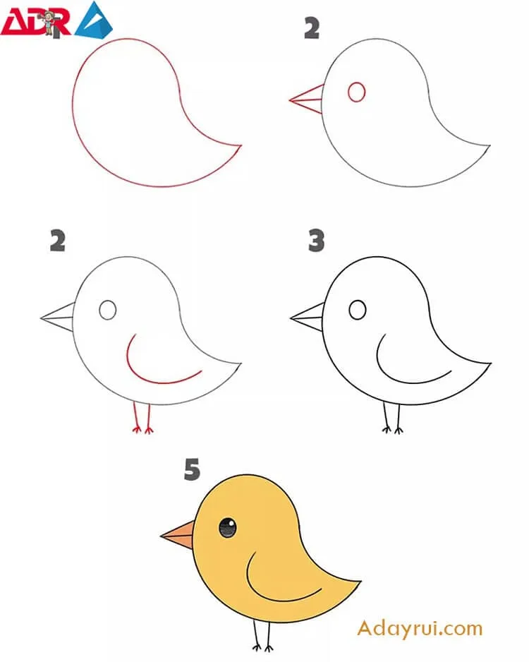 Huong dan ve con vat cute don gian 14 1