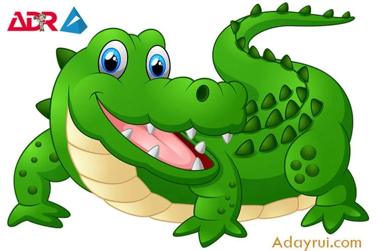 Những hiểu biết về cá sấu và nhiều cách Vẽ cá sấu cute đẹp, đơn giản