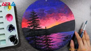 Tìm hiểu về nghệ thuật vẽ tranh phong cảnh bằng màu nước và cách vẽ đơn giản