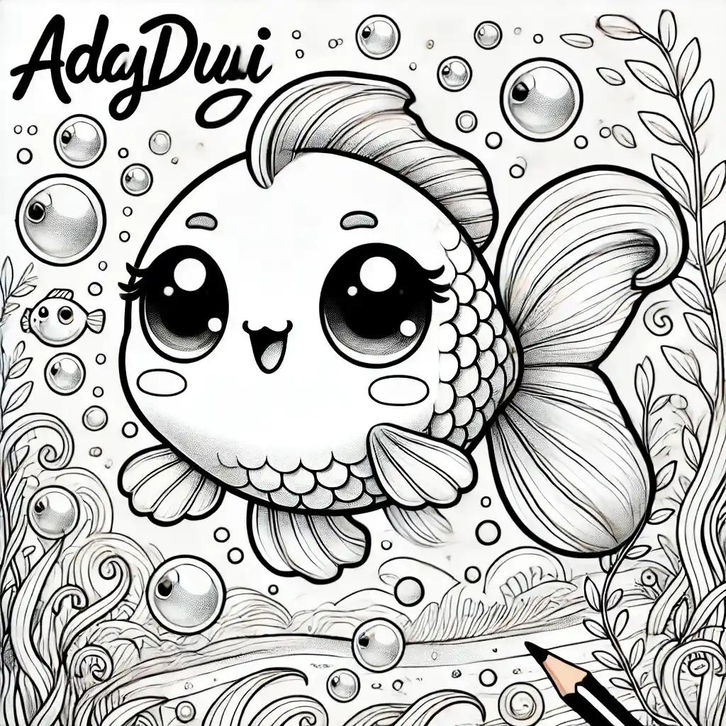 Tranh tô màu con cá - adayrui (7)