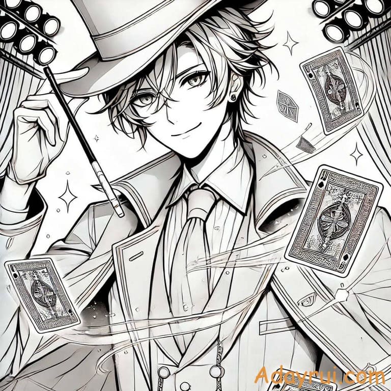 tranh to mau anime cute 27