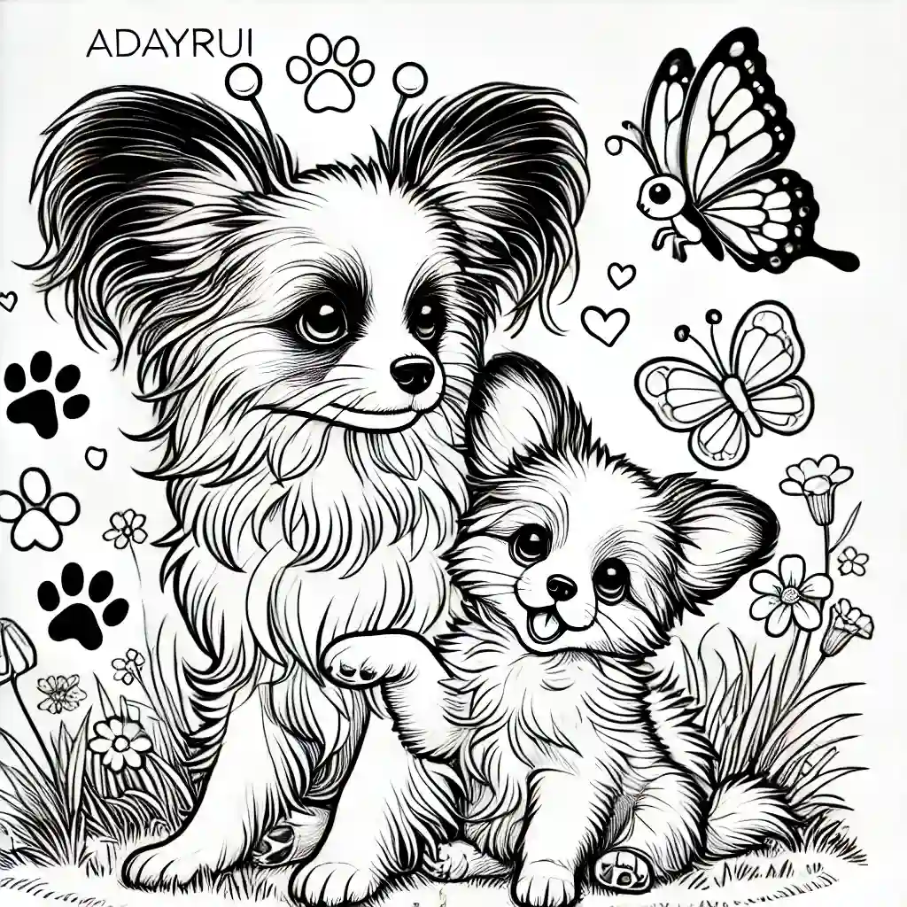 tranh to mau con cho 10