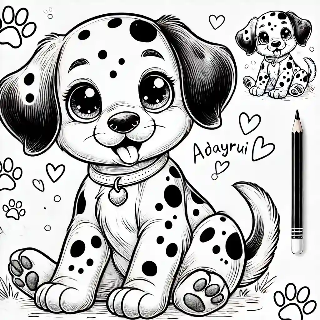 tranh to mau con cho 20