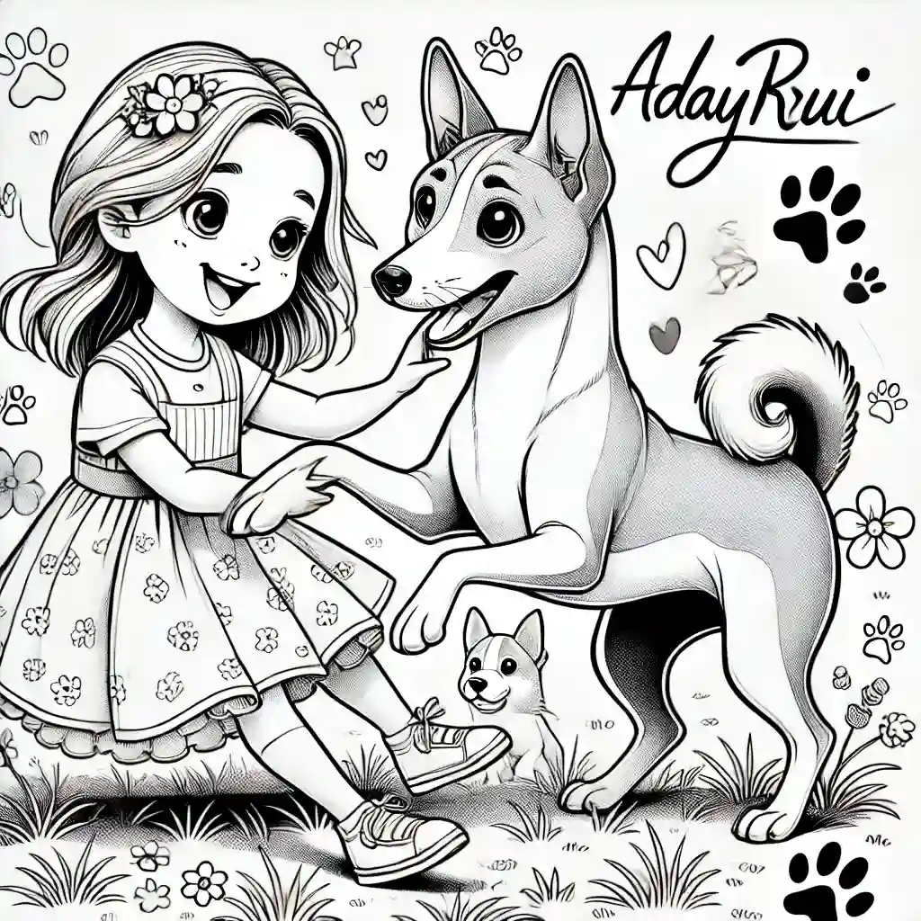 tranh to mau con cho 4