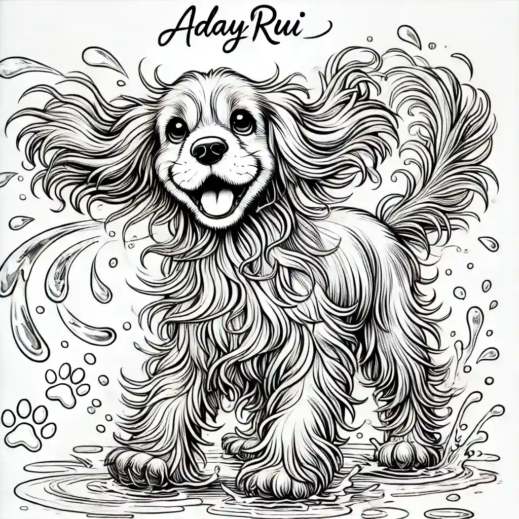 tranh to mau con cho 6