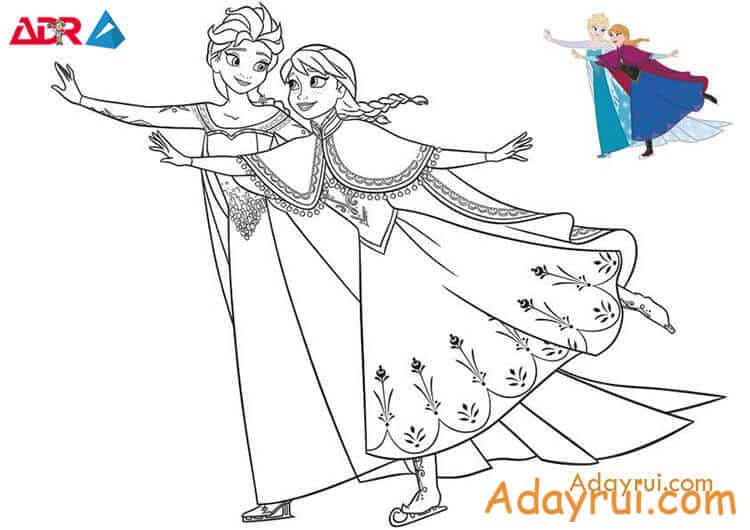 Làm thế nào để tô màu tranh vẽ công chúa Elsa đẹp