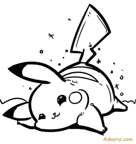 Tranh to mau Pikachu Adayrui 14 1