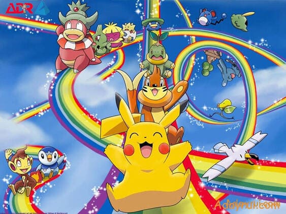 Tranh tô màu Pokemon và những kiến thức liên quan