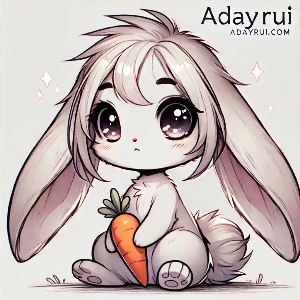 Hướng Dẫn Vẽ Con Vật Chibi – Khám Phá Nghệ Thuật Dễ Thương 14 Ve-tho-con-chibi-cuc-cute