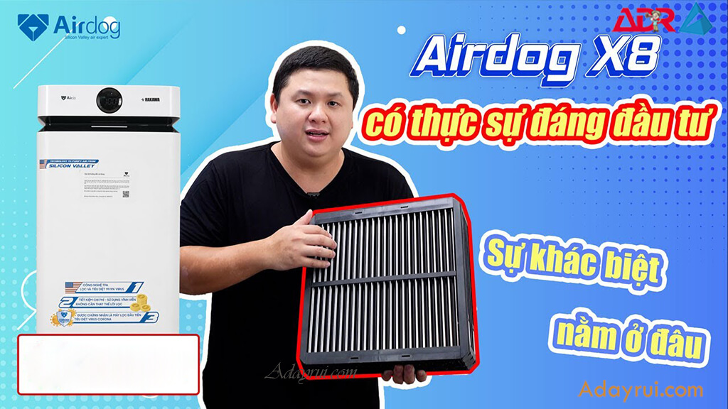 Các Dòng Sản Phẩm Máy Lọc Không Khí Airdog