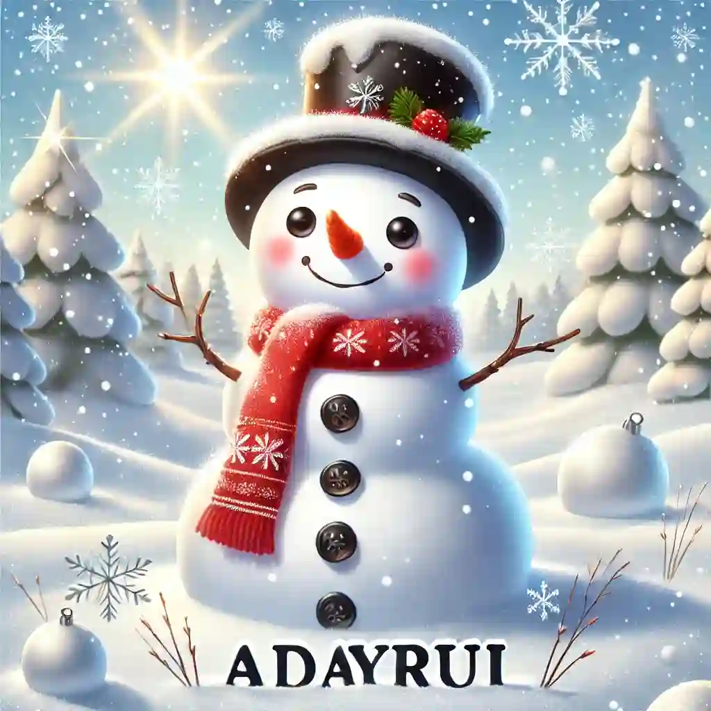 Hướng Dẫn Vẽ Người Tuyết Cực Đẹp Và Đơn Giản 10 Meo-ve-nguoi-tuyet-dep-va-sinh-dong