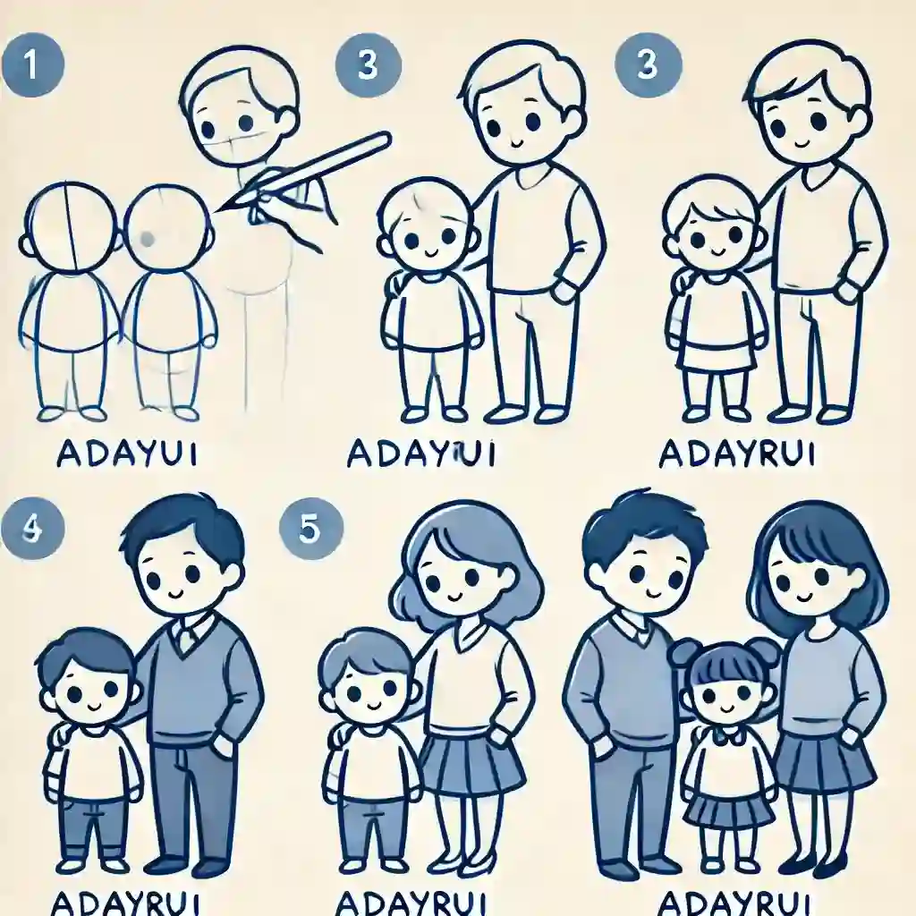 Tranh ve gia dinh 2 1