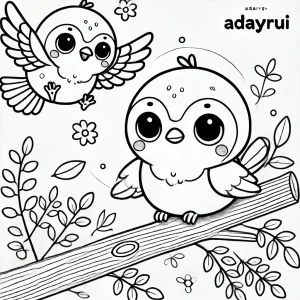 Tìm hiểu về chủ đề và khám phá bộ tranh tô màu con chim