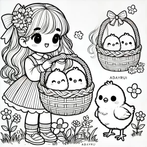 Tìm hiểu về chủ đề và khám phá bộ tranh tô màu con gà