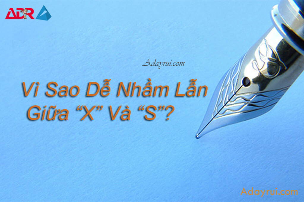 Vì Sao Dễ Nhầm Lẫn Giữa “X” Và “S”