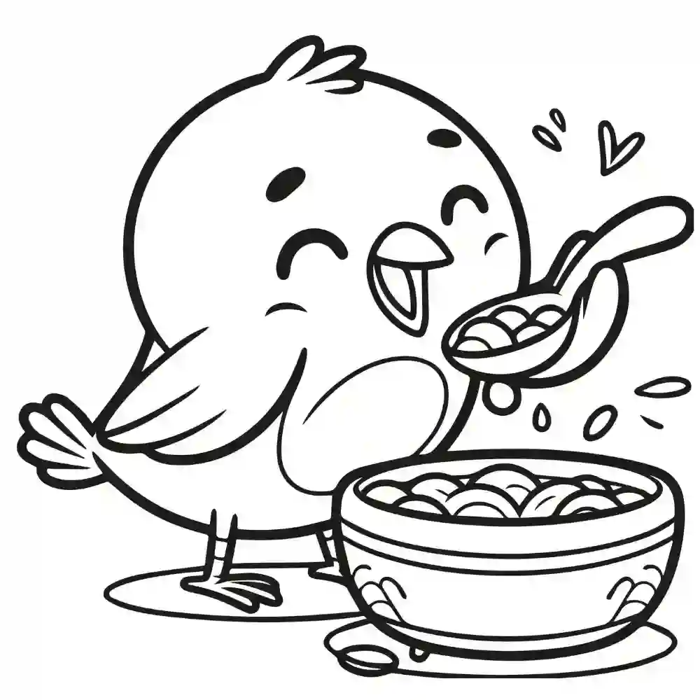 tranh to mau con chim dep cua Adayrui 1 2