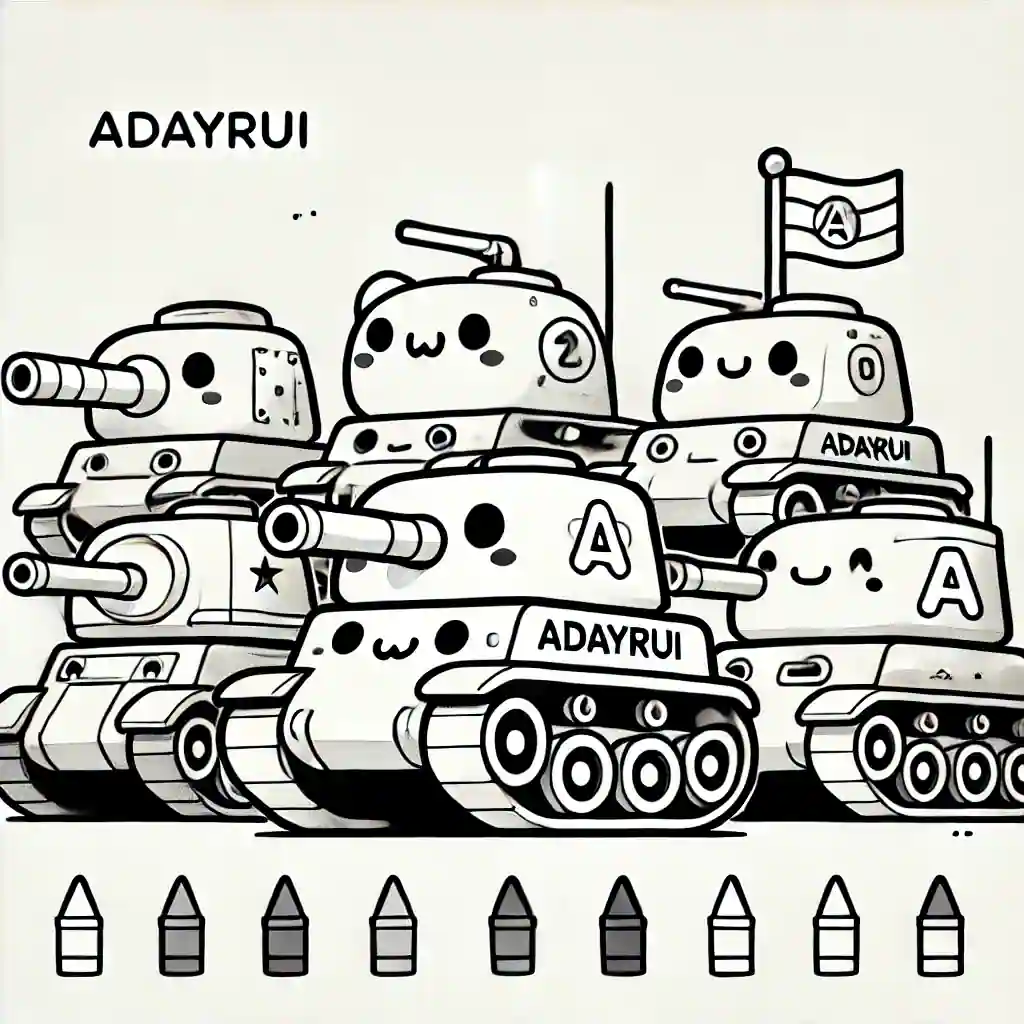 tranh to mau xe tang 12 1