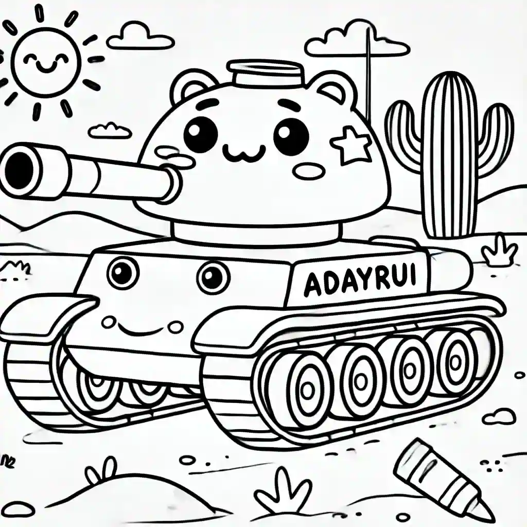 tranh to mau xe tang 16 1