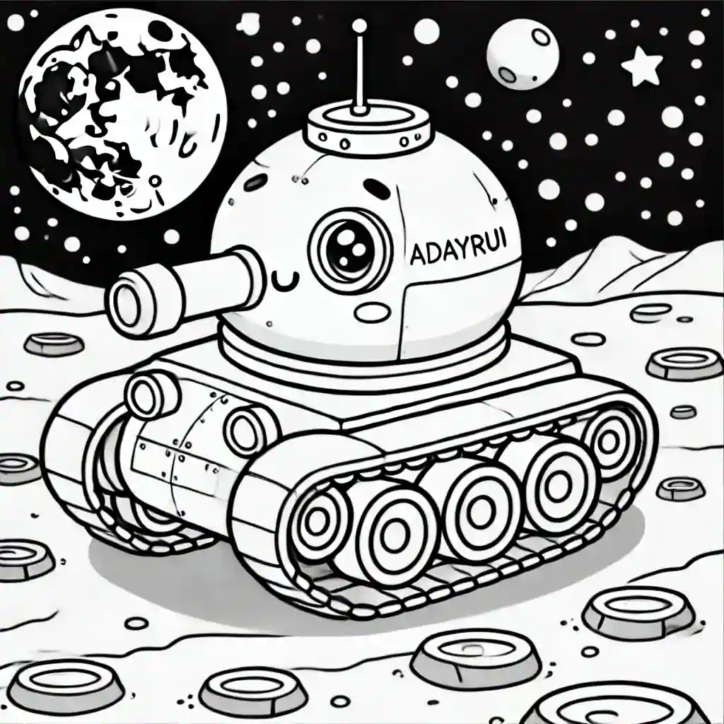 tranh to mau xe tang 5 1