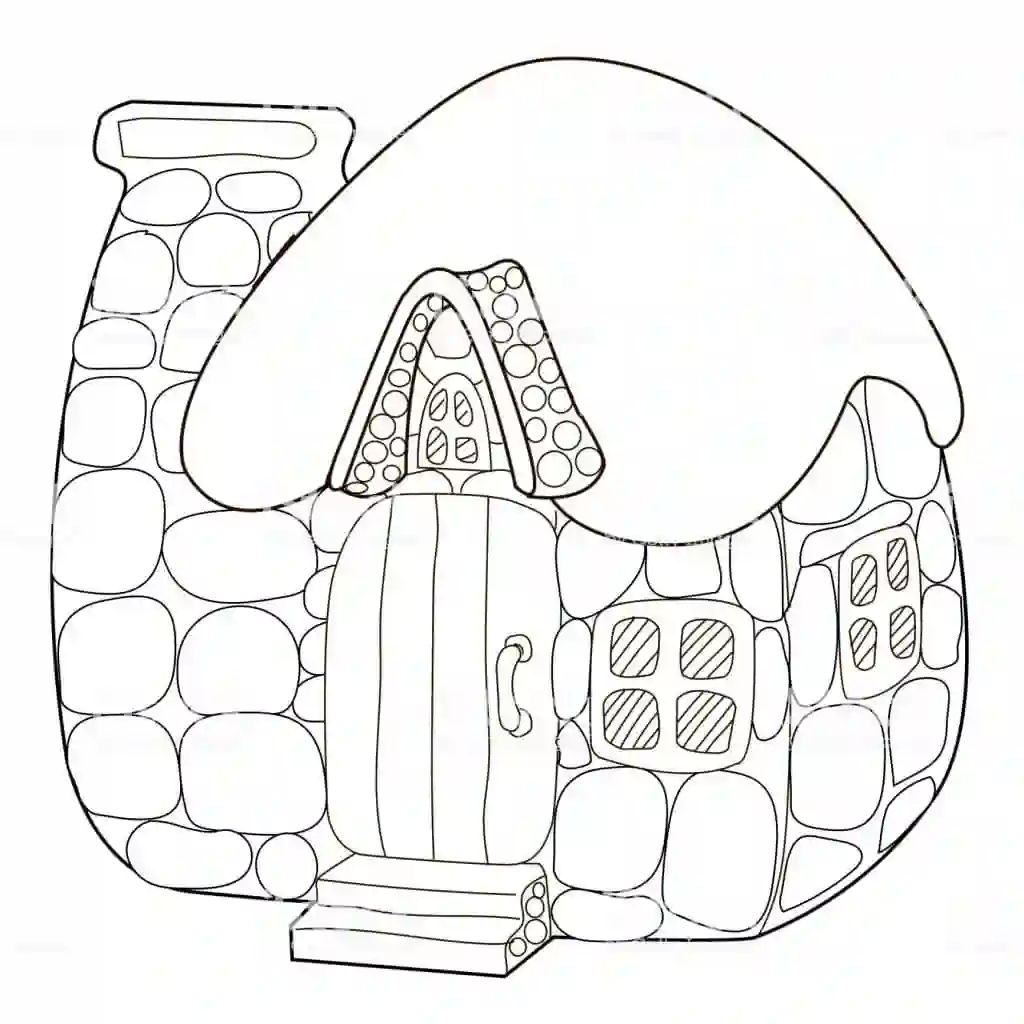 Tranh to mau ngoi nha dep 5