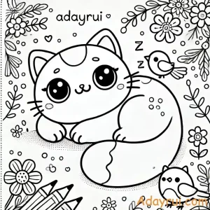 Tranh tô màu đơn giản cho bé 3 tuổi