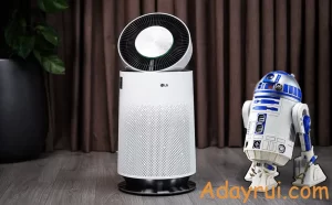 LG PuriCare là một trong những lựa chọn máy lọc không khí loại nào tốt 2025 với công nghệ lọc 360 độ và AI thông minh.