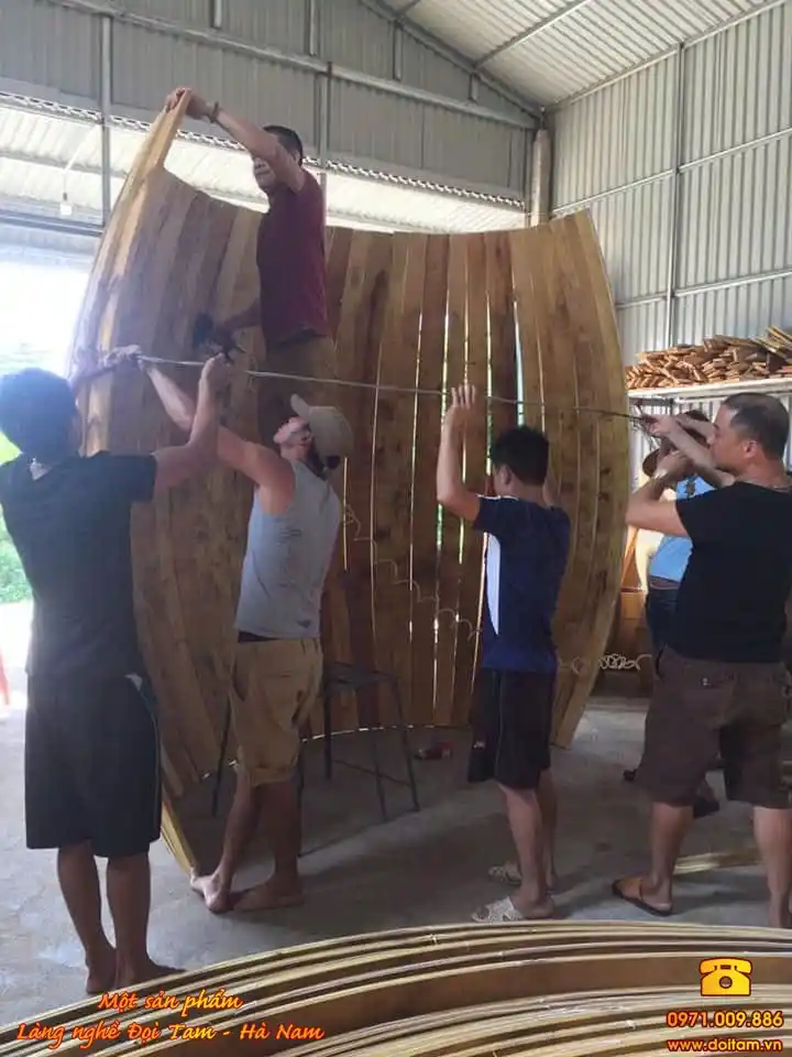 Cấu tạo và kỹ thuật làm trống gỗ truyền thống Đọi Tam 1 Kỹ thuật làm trống gỗ truyền thống tại làng nghề Đọi Tam