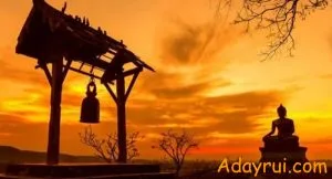 Tiếng chuông chùa vang lên trong không gian tĩnh lặng của Phật giáo